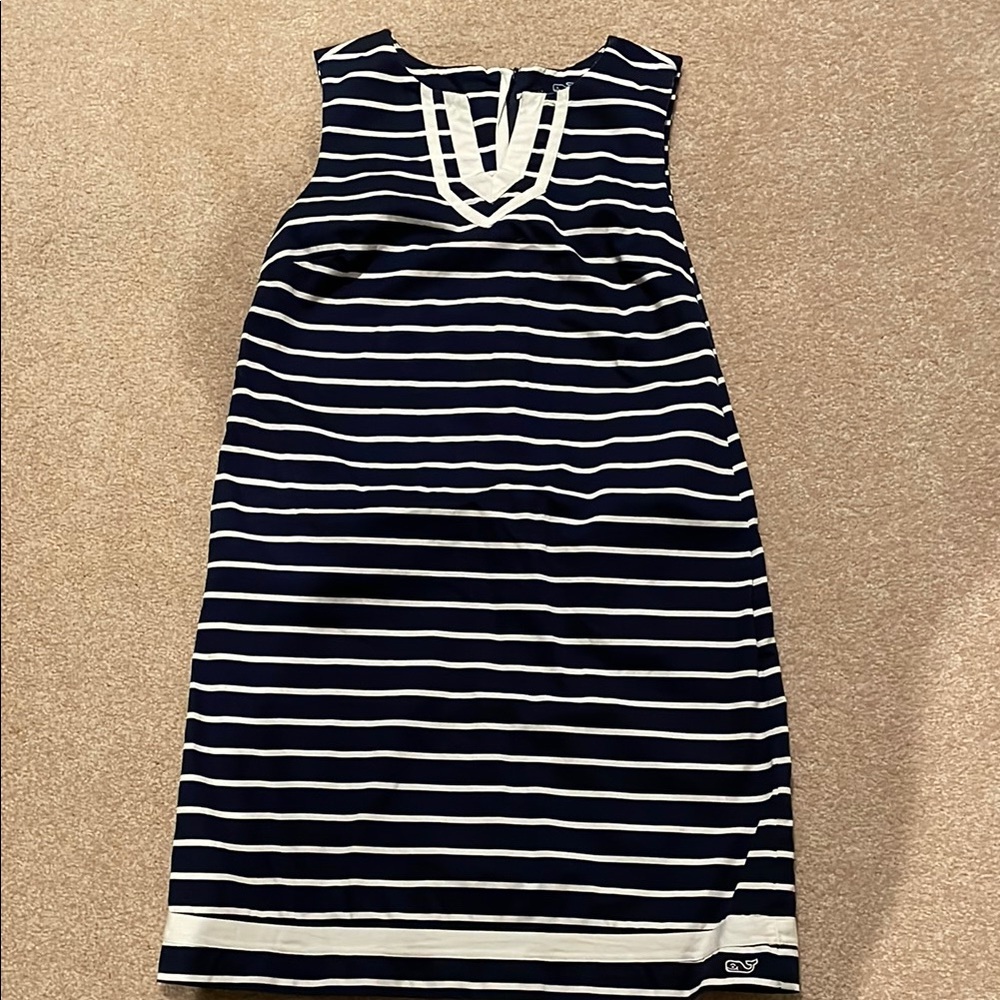 Vineyard Vines Girls Striped Dress